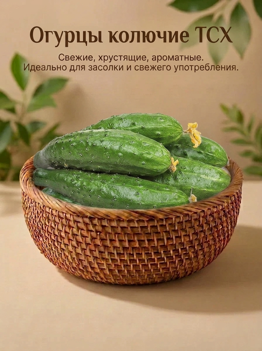 Огурцы колючие ТСХ 1