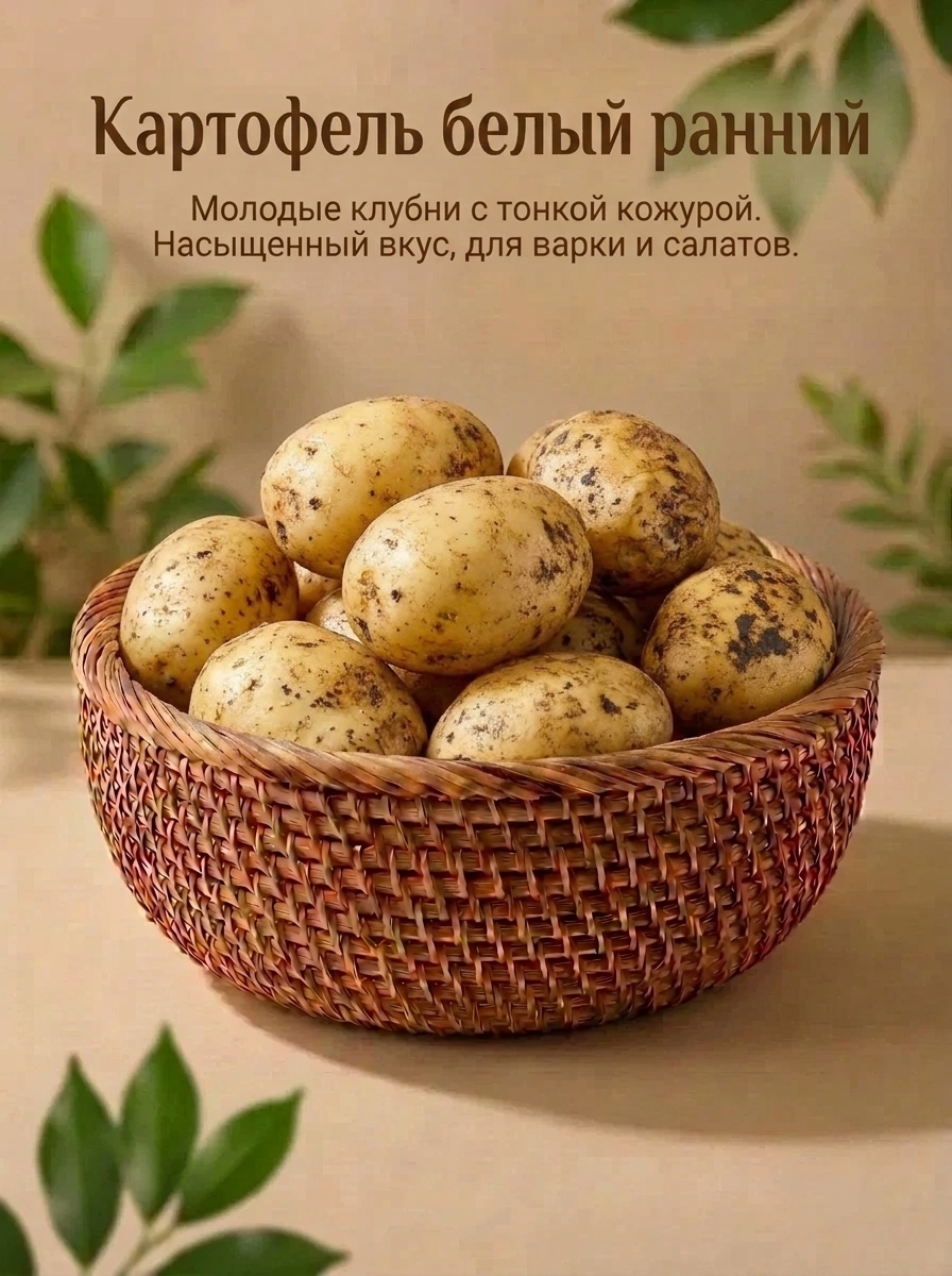 Картофель белый ранний 1