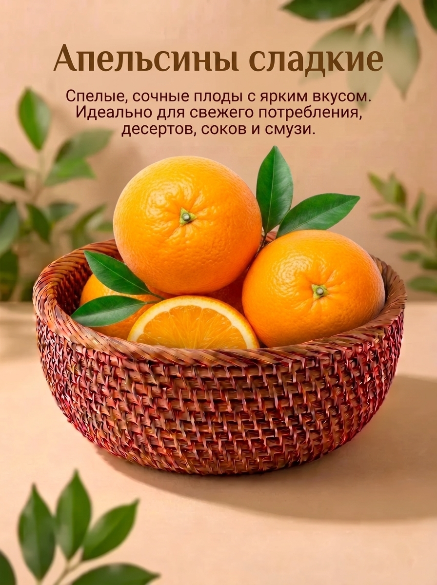 Апельсины сладкие 1